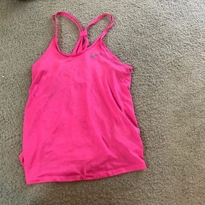 Pink nike tank